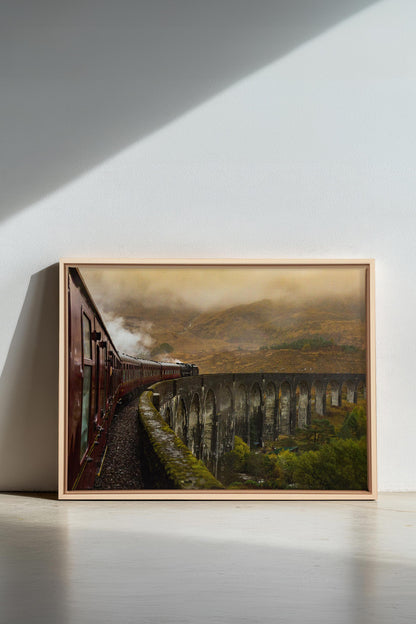 ROUTE DU MYSTÈRE, Oeuvre sur toile étirée