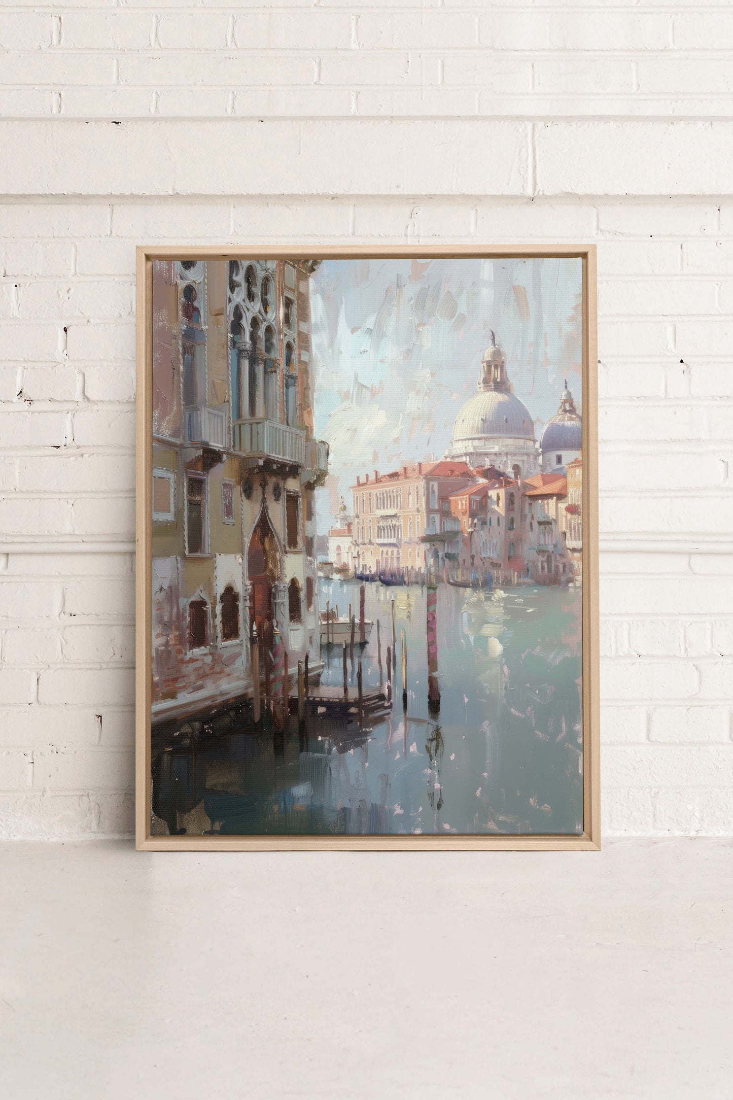VENICE IN HUES, Oeuvre sur toile étirée