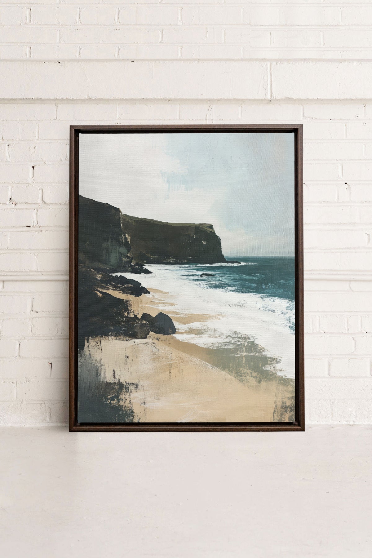 MAJESTIC CLIFFS, Oeuvre sur toile étirée