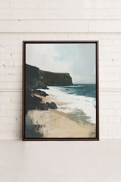 MAJESTIC CLIFFS, Oeuvre sur toile étirée