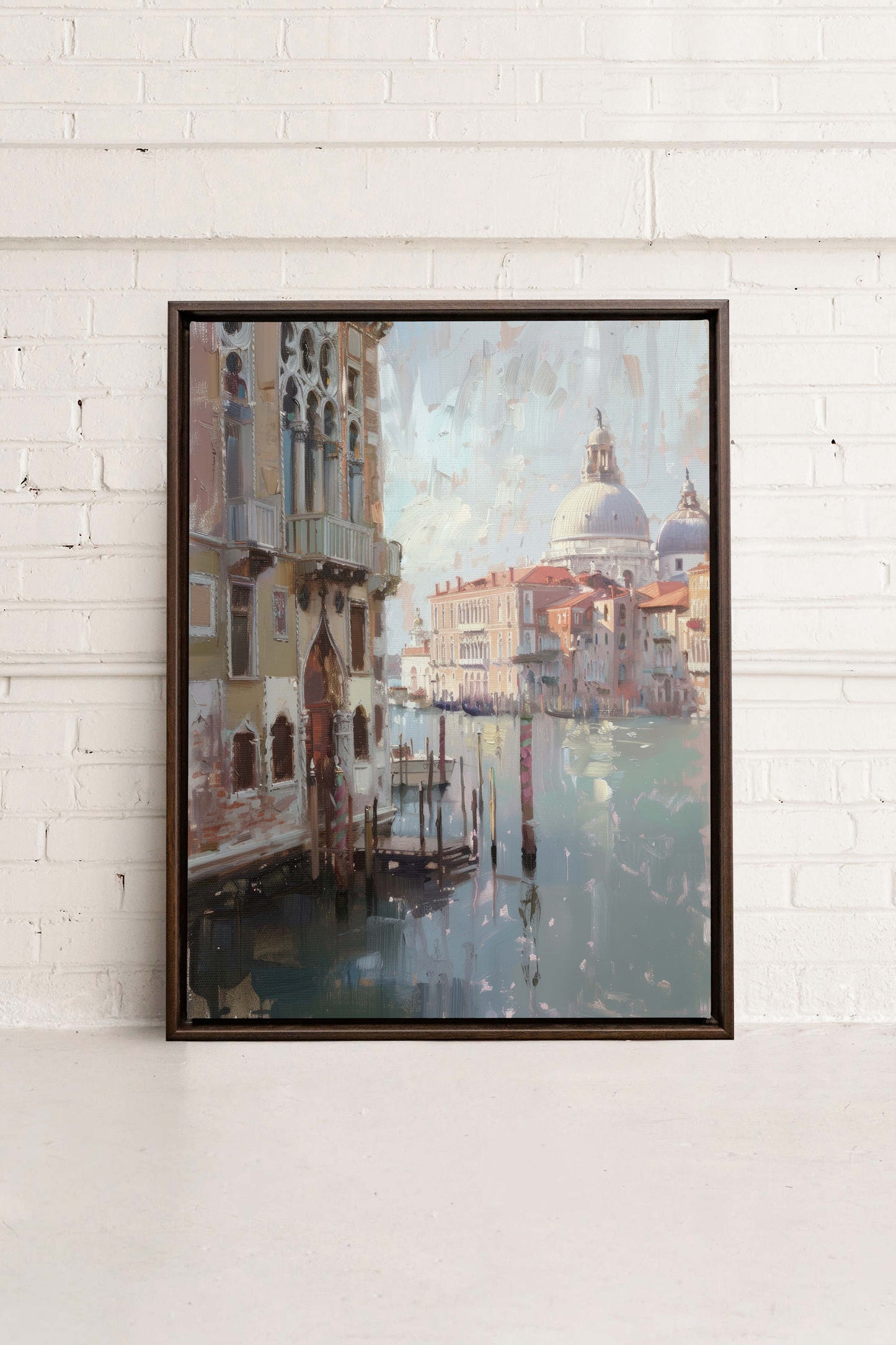 VENICE IN HUES, Oeuvre sur toile étirée