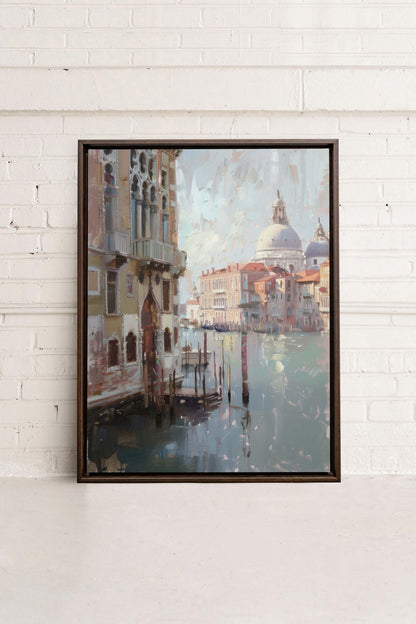 VENICE IN HUES, Oeuvre sur toile étirée