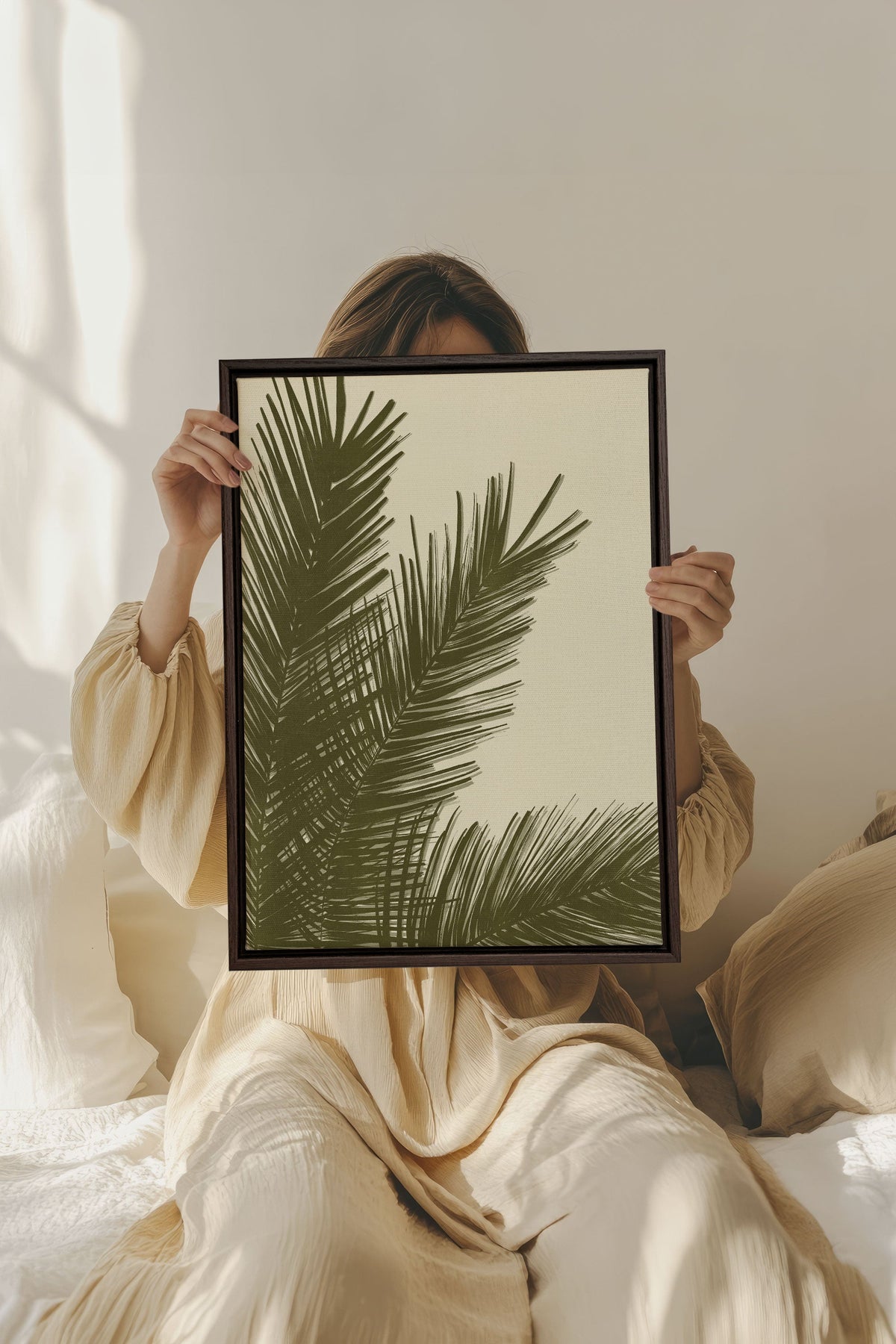 SOUFFLE TROPICAL, Oeuvre sur toile étirée