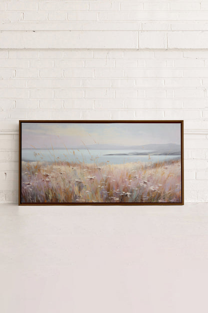 Rose Lagoon, Oeuvre sur toile étirée
