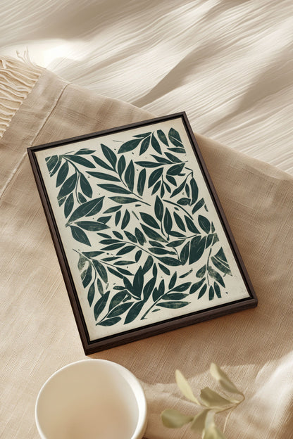 HERITAGE GREENERY, Oeuvre sur toile étirée