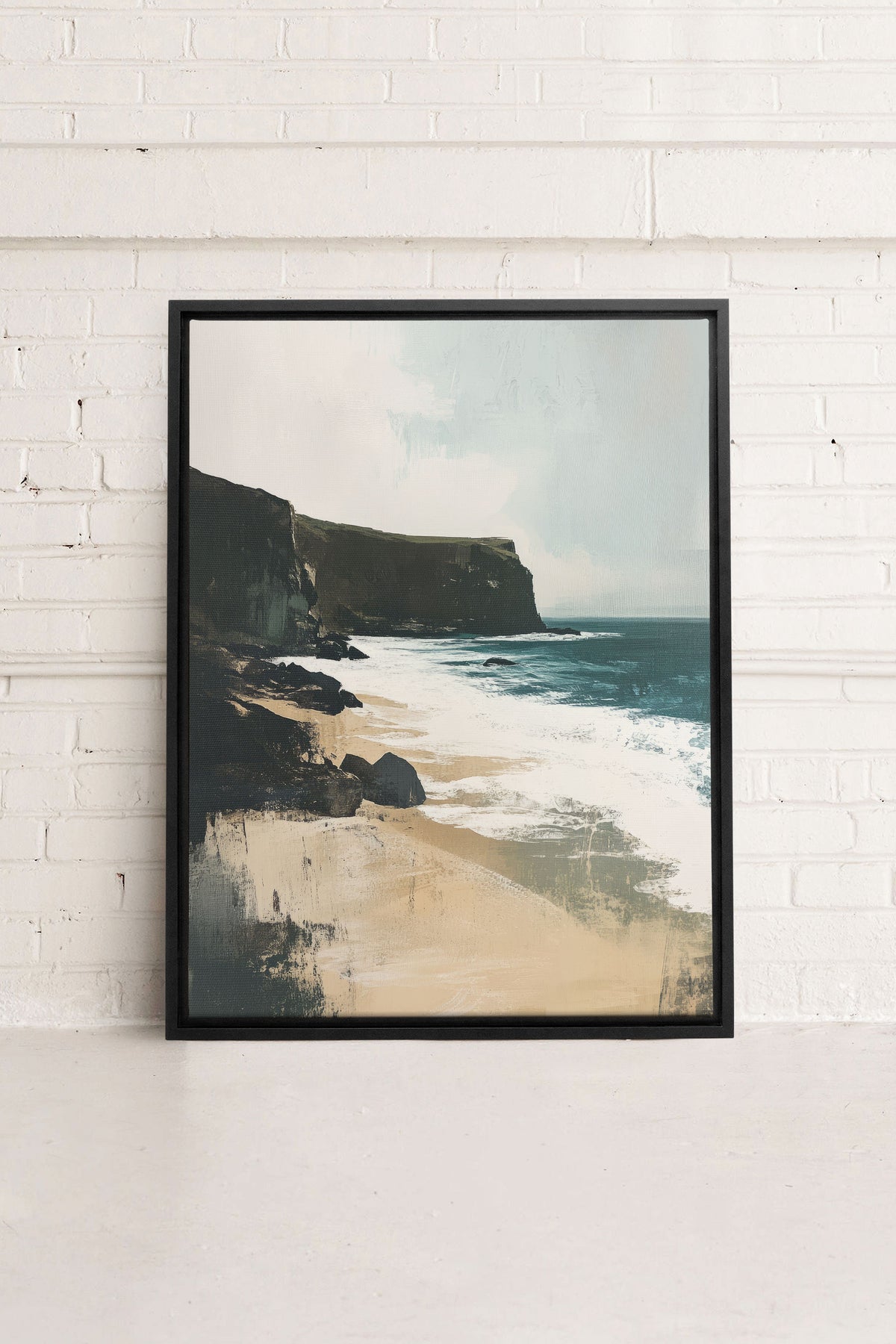 MAJESTIC CLIFFS, Oeuvre sur toile étirée