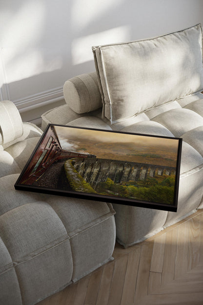 ROUTE DU MYSTÈRE, Oeuvre sur toile étirée
