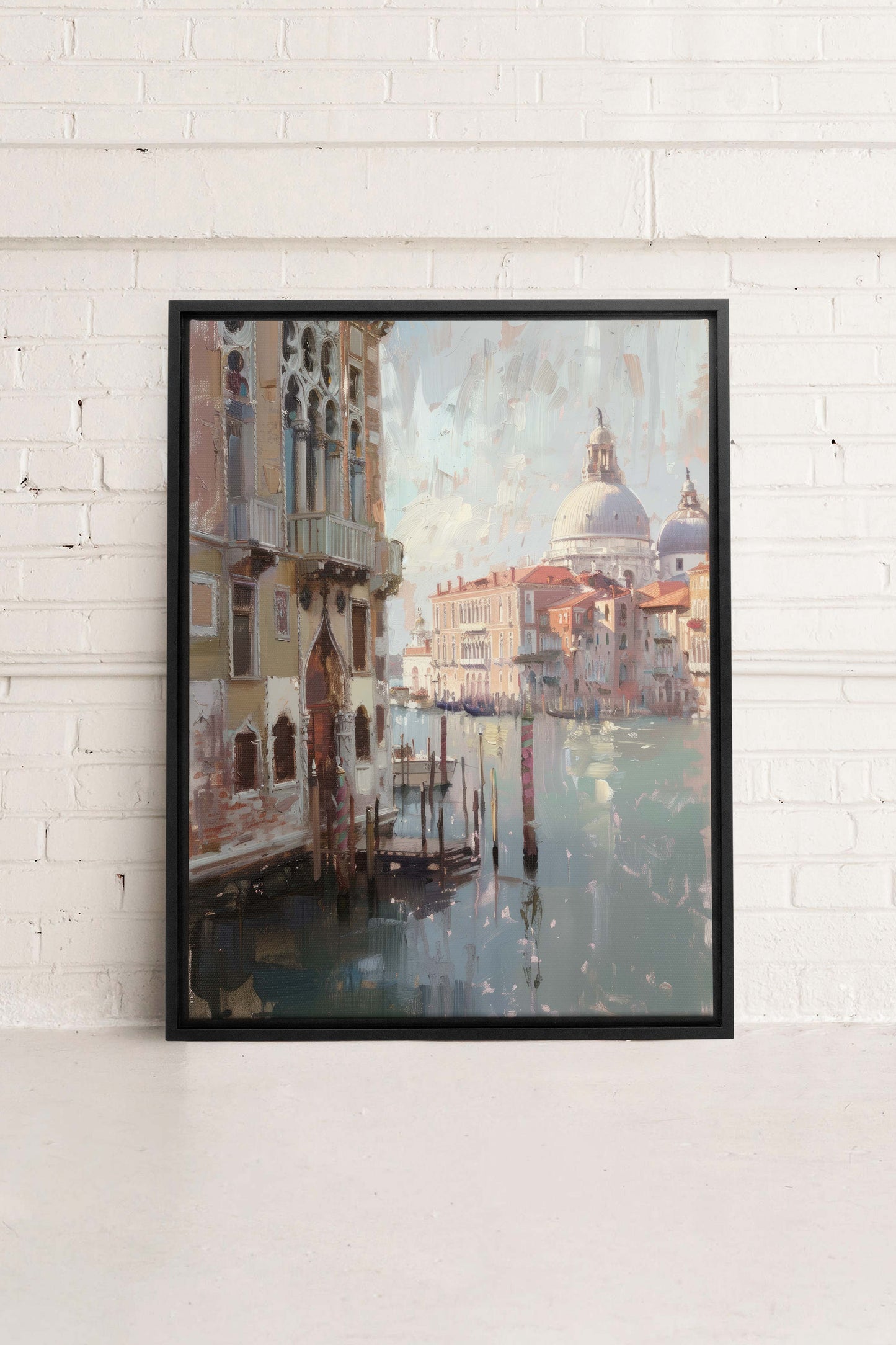 VENICE IN HUES, Oeuvre sur toile étirée