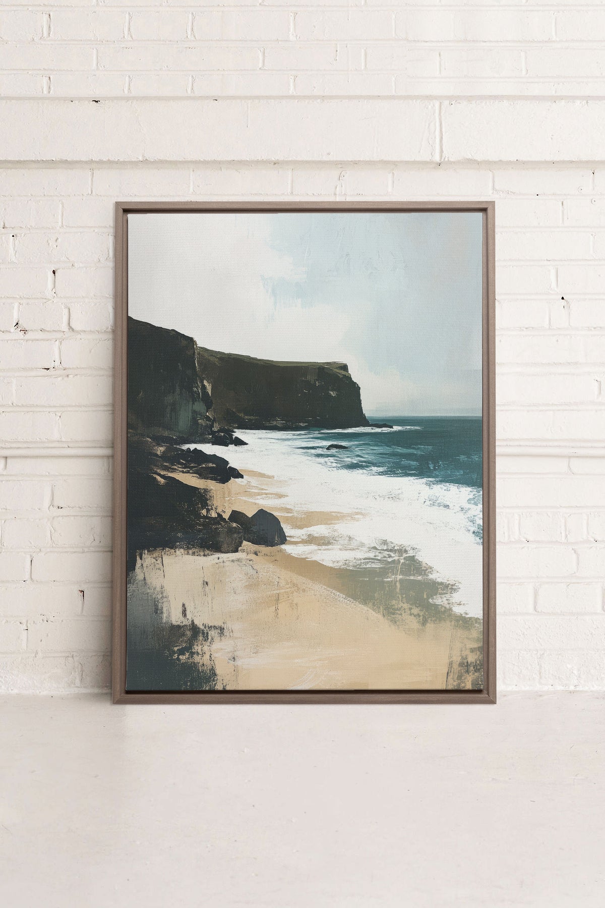 MAJESTIC CLIFFS, Oeuvre sur toile étirée