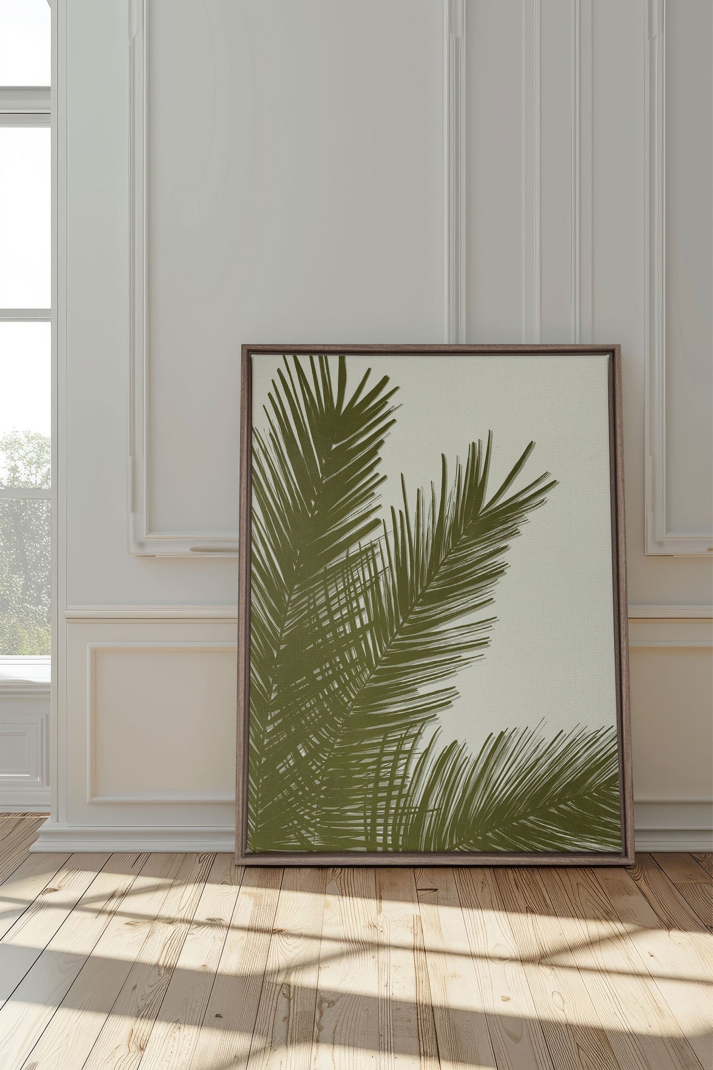 SOUFFLE TROPICAL, Oeuvre sur toile étirée