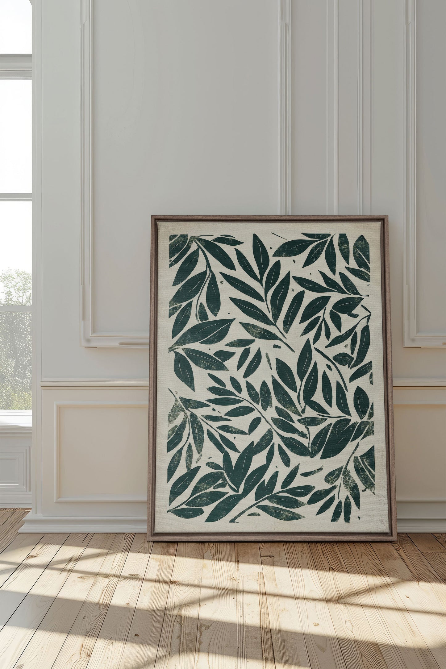 HERITAGE GREENERY, Oeuvre sur toile étirée
