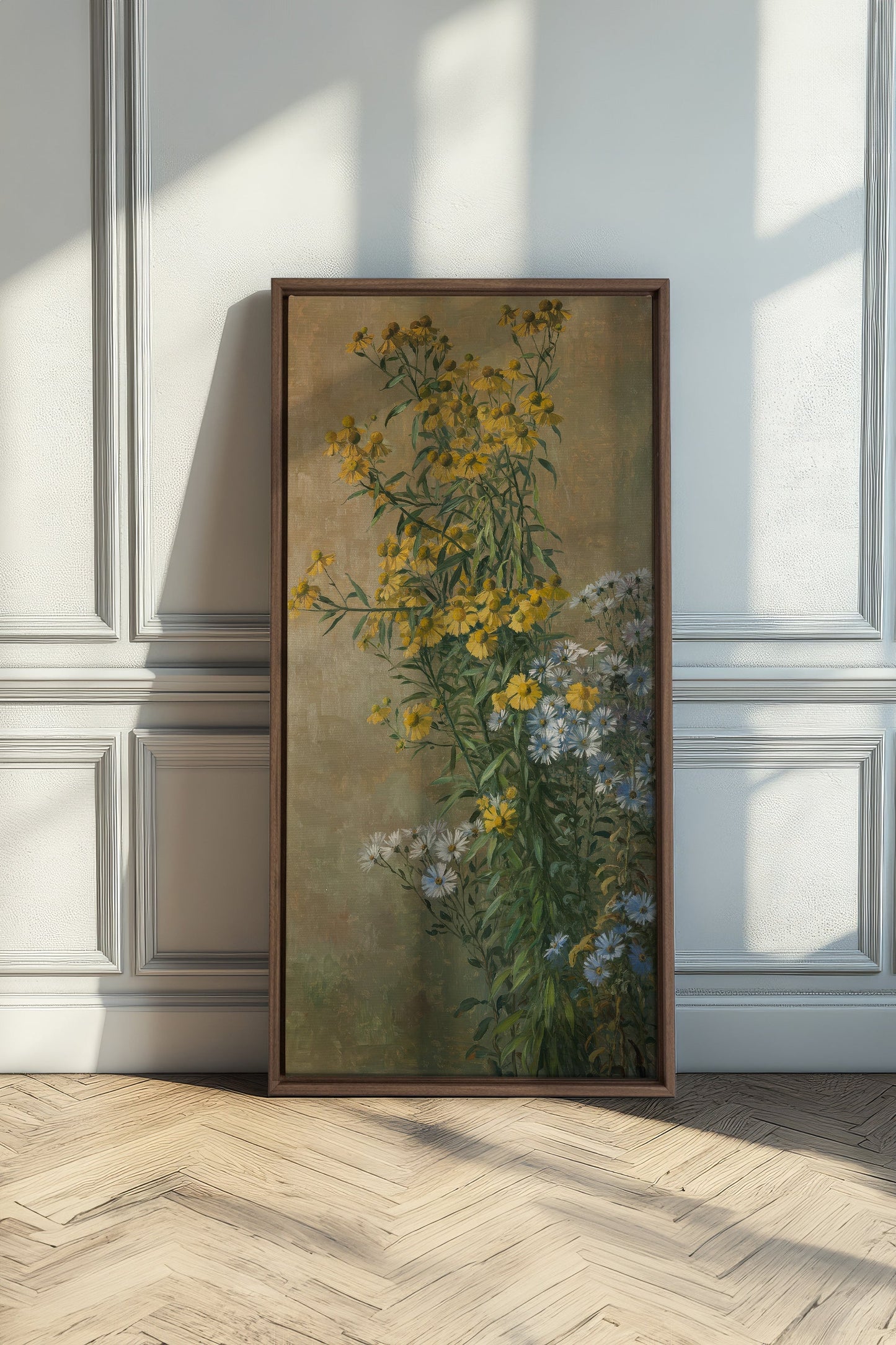 OR DES CHAMPS, Oeuvre sur toile étirée