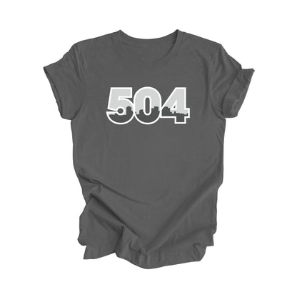 504 New Orleans Louisiana USA Area Code City Skyline Gift - Unisex T-Shirt - Inspired X