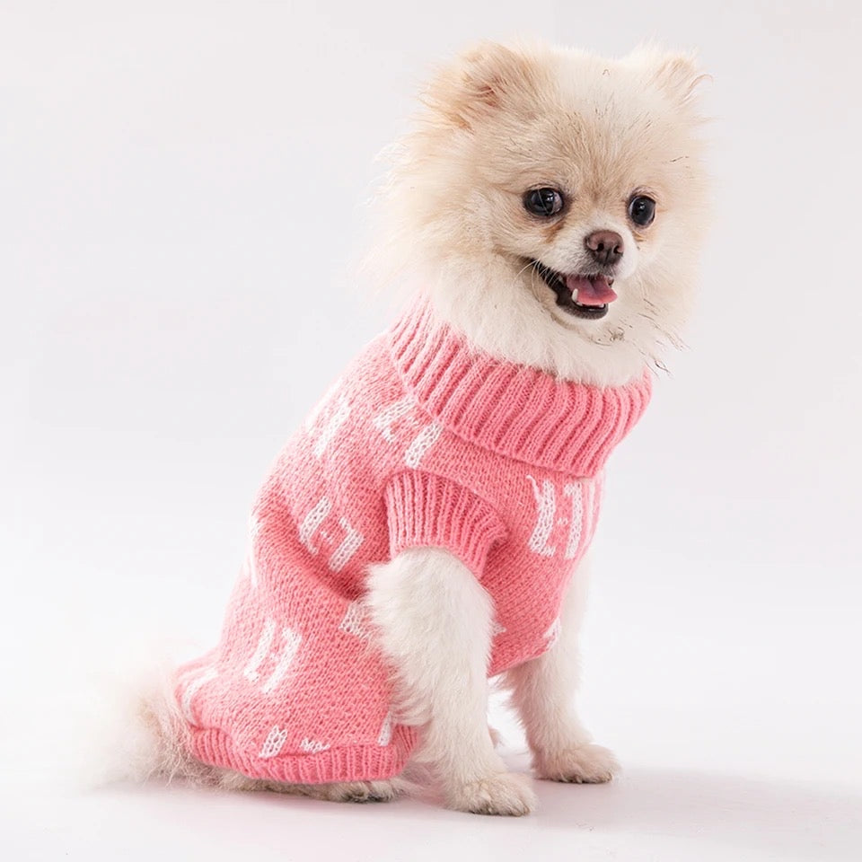Furendi Dog Sweater – Luxury Knit Outfit for Dogs