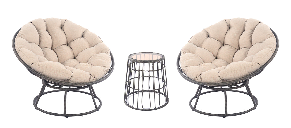 Blakeley 3-Piece Wicker Outdoor Bistro Set