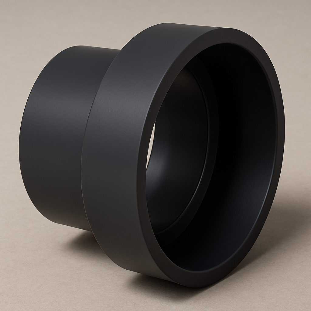 LESSO ABS Reducing Coupling — Hub × Hub DWV | 2″×1-1/2″, 3″×1-1/2″, 3″×2″ | ASTM D2661, CSA B181.1, cUPC
