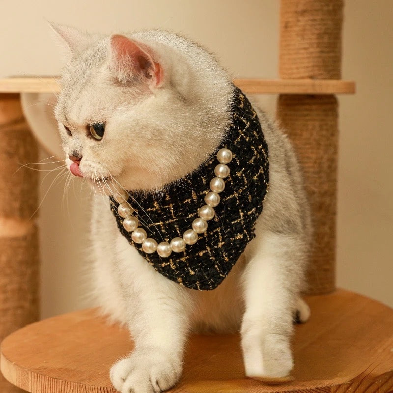 Tweed Dog Bandana | Pet Accessory