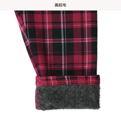 西松屋 裏ぽか チェックパンツ 正規品