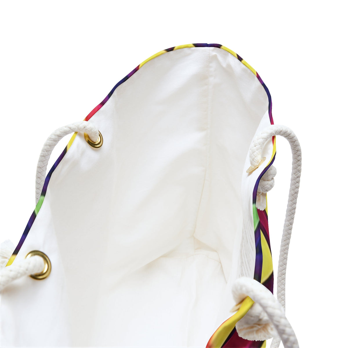Vibrant Geo Kaleidoscope Weekender Bag