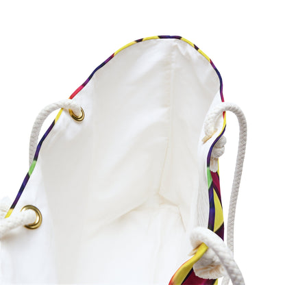 Vibrant Geo Kaleidoscope Weekender Bag