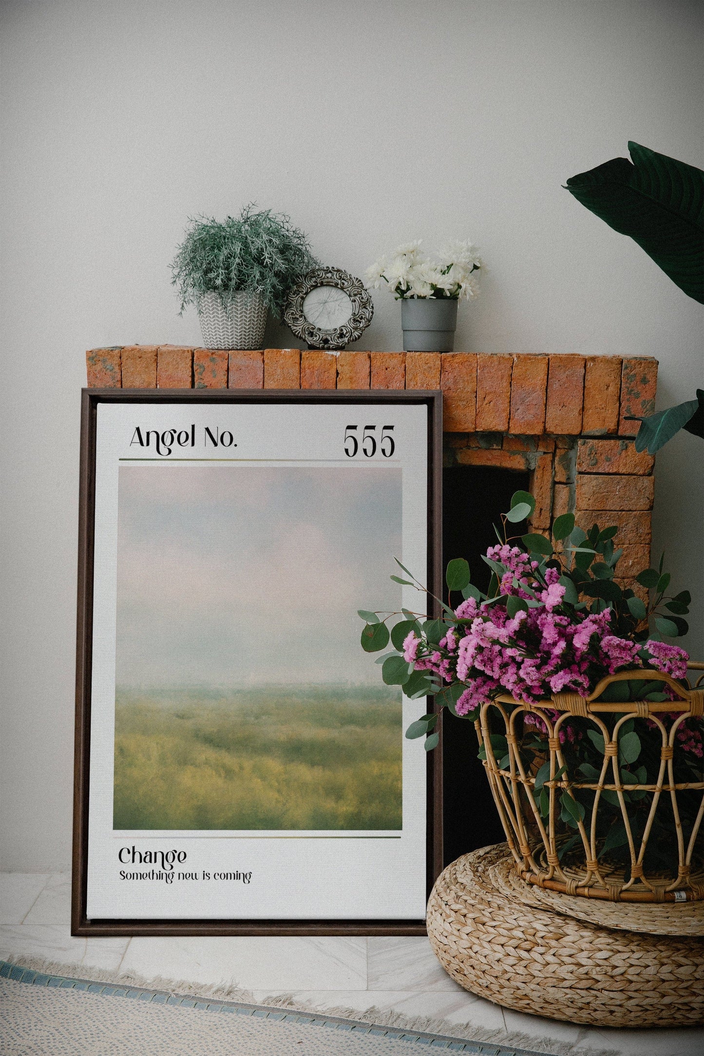 Change, Oeuvre sur toile étirée