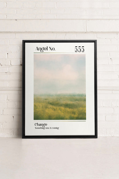Change, Oeuvre sur toile étirée