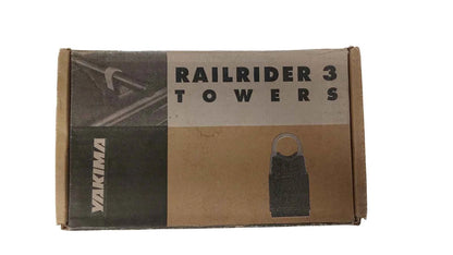 Yakima RailRider 3 Towers(MISSING PARTS, READ DESCRIPTION)