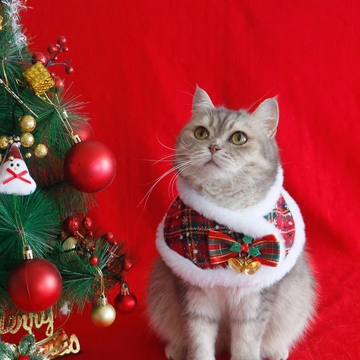 Merry Moments Holiday Dog Cloak | Christmas Outerwear Clothing