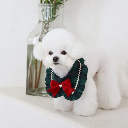 Christmas Pet Bandana – Festive Holiday Accessory for Pets