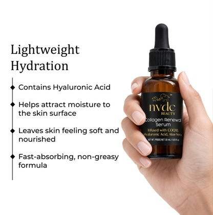 Collagen Face Serum with Tetrapeptide-7 for Anti Aging & Smooth Skin