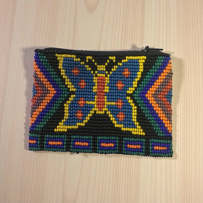 Butterfly Beaded coin purse