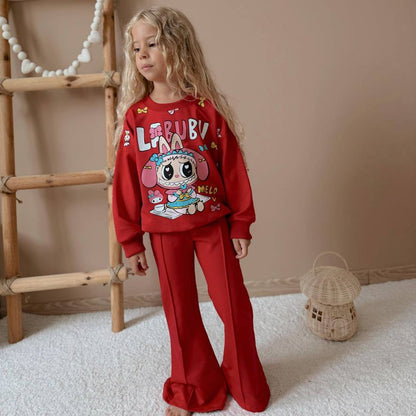 La-Bu-Bu Sister Girls Casual Set
