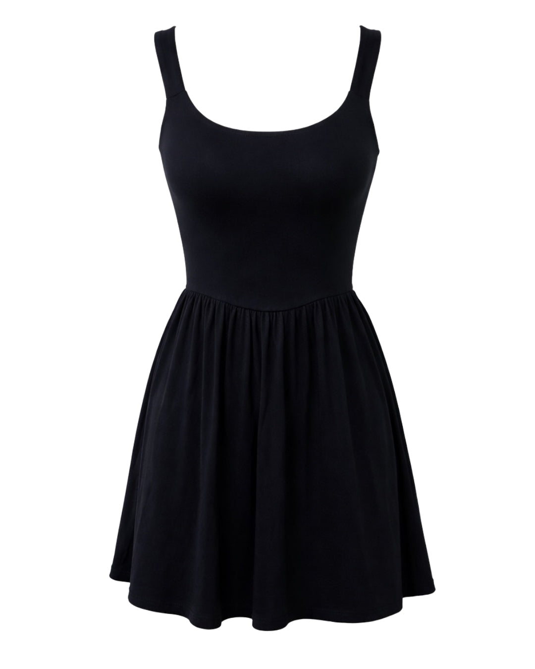 Fay – Classic Fitted Mini Cocktail Dress In Black