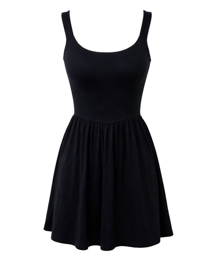 Fay – Classic Fitted Mini Cocktail Dress In Black