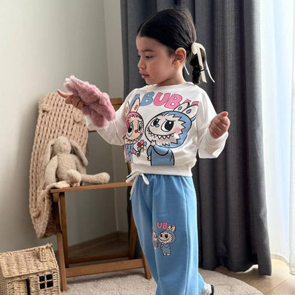 La-Bu-Bu Friends Girls Casual Set