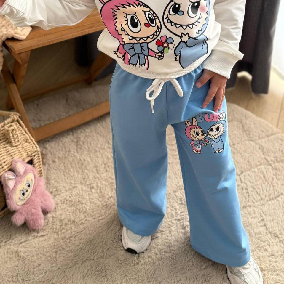 La-Bu-Bu Friends Girls Casual Set