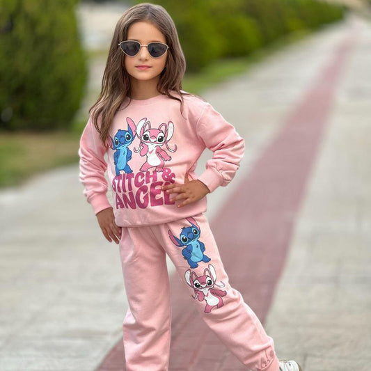 Angel Couple Girls Casual Set