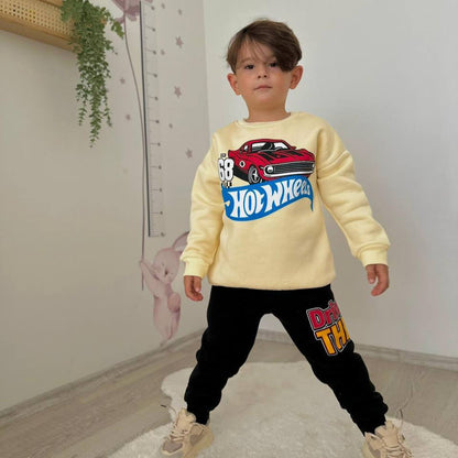 Hot Wheels Boys Joggers Set