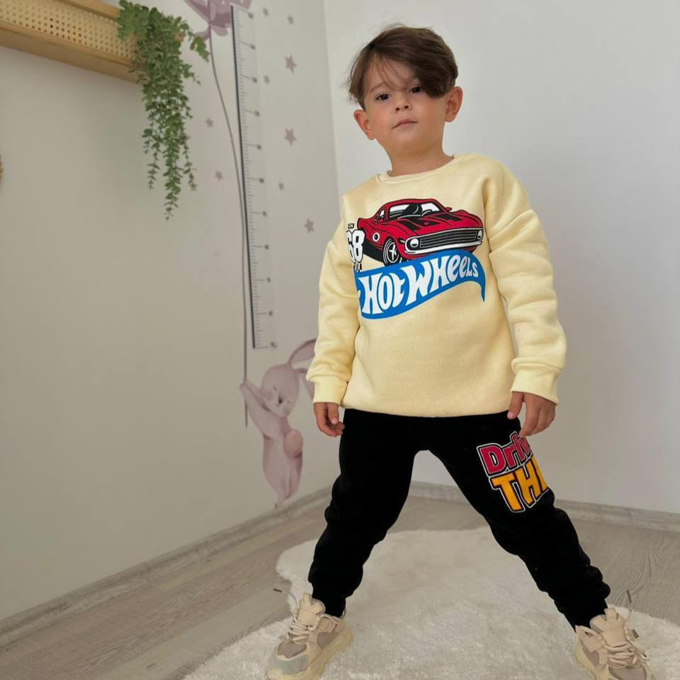 Hot Wheels Boys Joggers Set