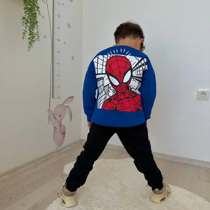 Spider Panels Boys Joggers Set