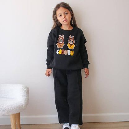 La-Bu-Bu Yellow Girls Casual Set