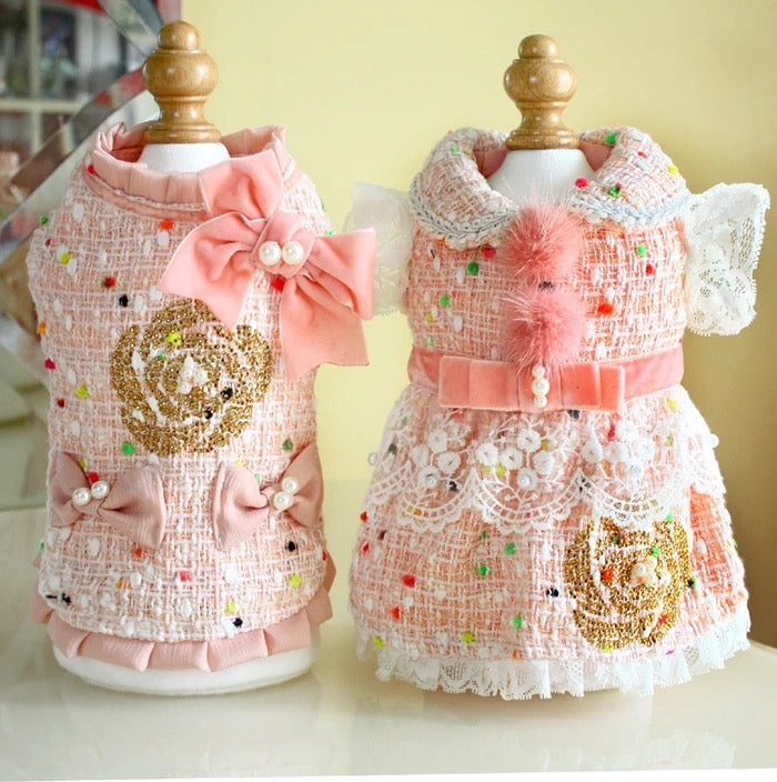 Dog Dress | Coco Chewnel Floral Dog Dress