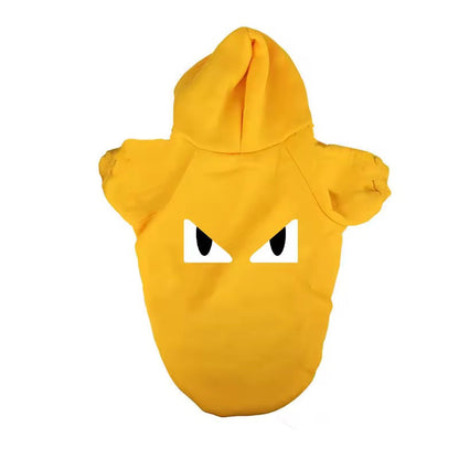 Bat Eyes Dog Hoodie – Luxury Graphic Streetwear Hoodie for Dogs