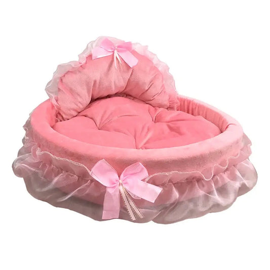 Princess Indoor Dog Bed – Luxury Comfort Bed for Dogs