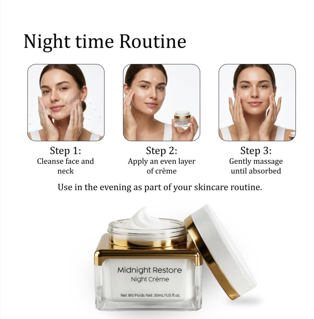 Midnight Restore Night Crème- for Anti Agying & Wrinkle