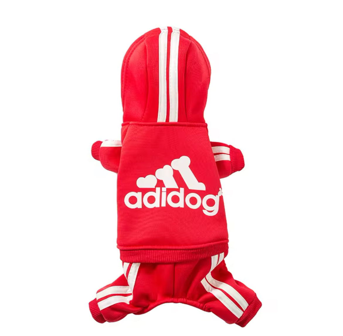 Adidog Dog Hoodie Onesie | Full Body Dog Hoodie