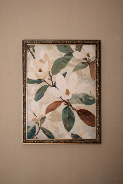 JARDIN INTEMPOREL, CADRE VINTAGE BRONZE