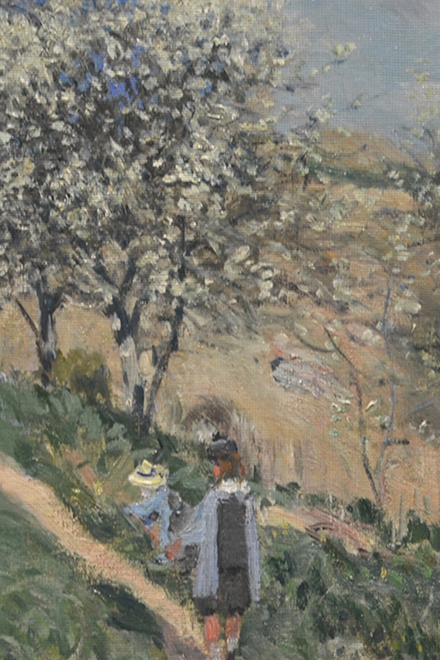 FLORAISON À BOUGIVAL, CADRE VINTAGE ARGENT