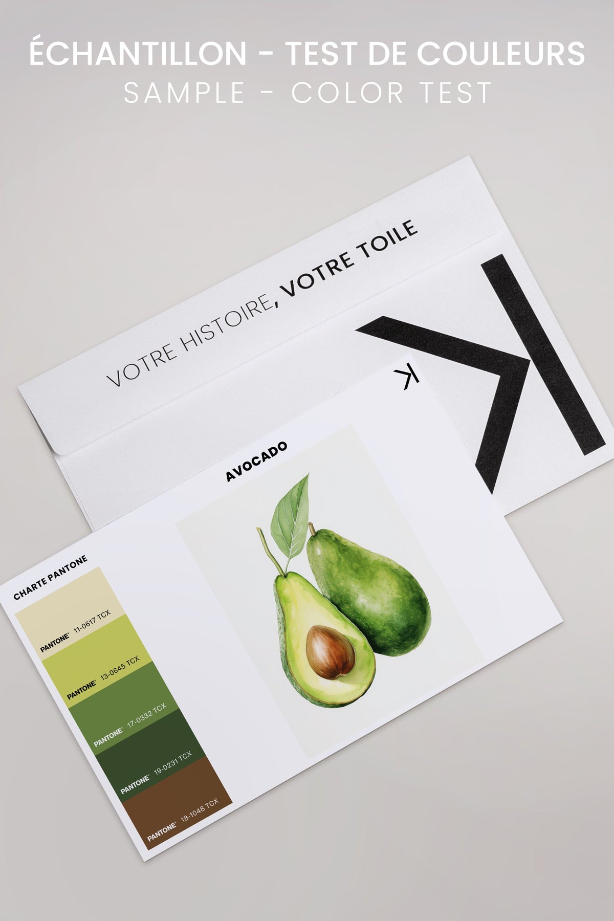 AVOCADO, Oeuvre sur toile étirée
