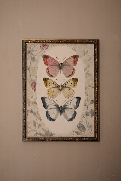 DANSE DU TEMPS, CADRE VINTAGE BRONZE